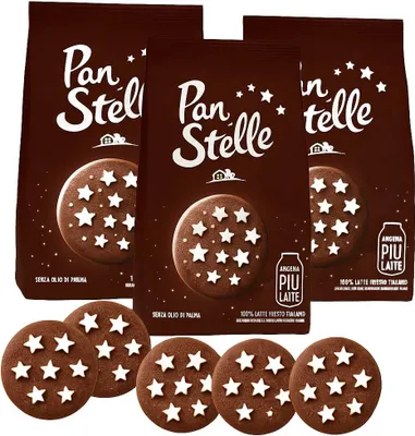 Produktbild von Schokoladensterne 350g x 3 - Pan Di Stelle
