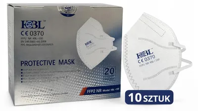 Produktbild von Atemschutzmaske Octoplus ffp2 weiß 10 Stück für Schutz für Hygiene Packung Daten