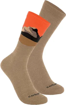 Produktbild von Carhartt Wool Blend Mountain Lange Socken Sortiert 2 Einheiten Braun EU 42-45 Herren,Damen Braun EU 42-45