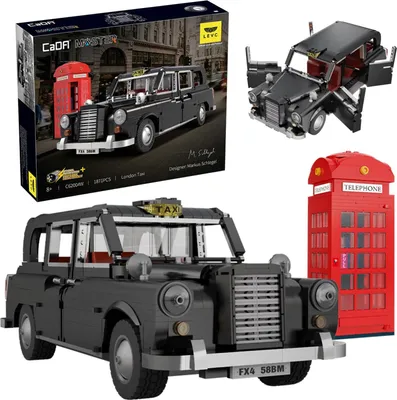 Obrázek produktu pro Stavebnice CaDa - LEVC auto London Taxi London 1871 dílků 1:12