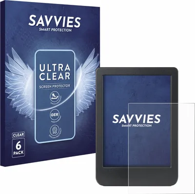 Produktbild von 6x Für Kobo Clara Colour Schutzfolie Savvies Displayschutz Display Schutz Folie Klar Transparent