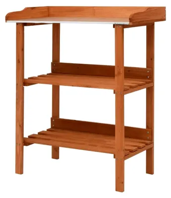 Produktbild von Pflanztisch aus Tannenholz 76x37x89cm