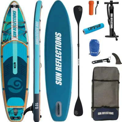 Produktbild von Aufblasbares SUP-Board Sun Reflections M 10'8" Minicombo + Boje für Paddel