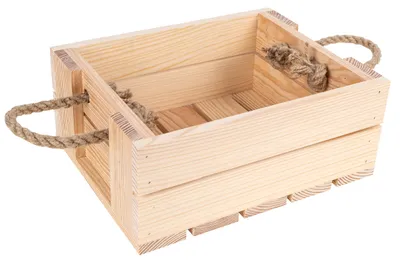 Productafbeelding van Creative Deco Houten Doos, 25 x 19 x 10 cm, Natuurlijke houten doos