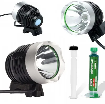 Zdjęcie produktu dla Soldermaska zielona 10ml z tłoczkiem + Lampa do utwardzania soldermaski