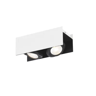 Image de EGLO Vidago, Spot lumineux, 3000 K, 510 lm, 220-240 V, Noir, Blanc