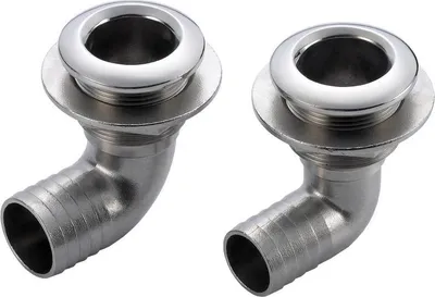 Obrázek produktu pro Výstupní koleno 90° AISI 316 nerezová ocel Osculati 17.526.04