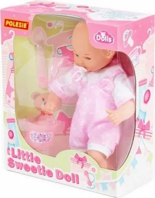 Produktbild von Wader Soft Baby Doll 28 cm mit Zubehör
