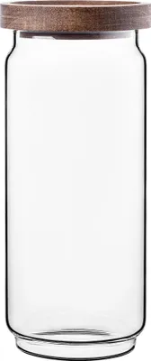 Image de Bocaux en verre - Récipients alimentaires - Lot de 3 - Avec couvercle - 950 ml - Pour pâtes et épices
