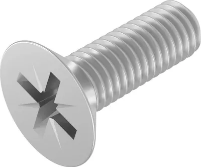 Produktbild von SECCARO Senkschraube M8 x 25 mm, Edelstahl V2A VA A2, DIN 965, Kreuzschlitz / PZ, Vollgewinde, 20 Stück