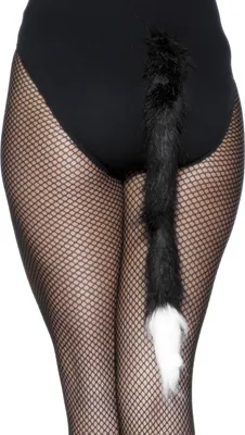 Image de Smiffy's SF98666 Queue Diable Chat Noir 50cm