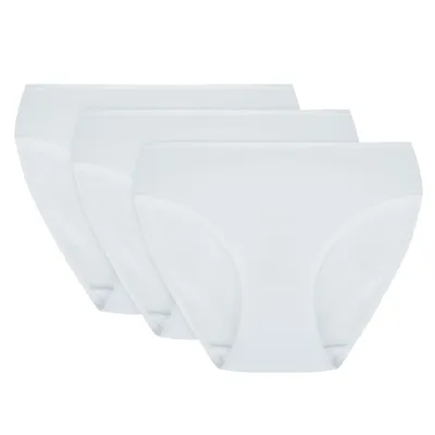 Image de Vivisence 4002 3 paquets de culottes blanches 2XL