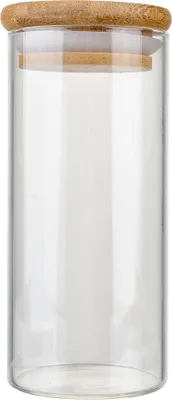Produktbild von Clayre & Eef Vorratsglas Ø 5x13 cm Transparant Glas