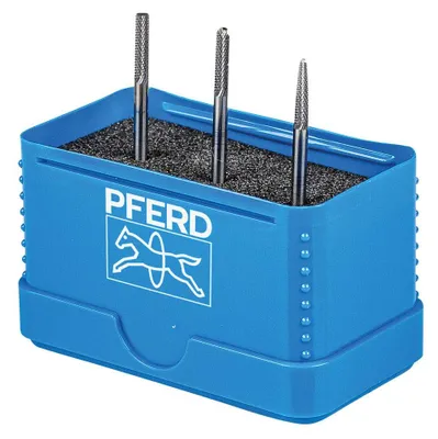 HM-Frässtift-Set 3-tlg., Mikroverzahnung, Schaft 3 mm