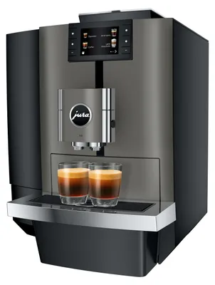 Produktbild von JURA - X10 Dark Inox (EB) - Automatische Kaffeemaschine mit Cold Brew und 35 Spezialitäten