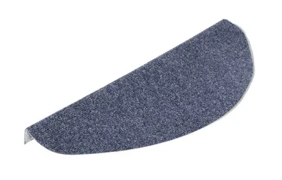 Produktbild von Stufenmatte Paris Rips blau, 23 x 64 cm