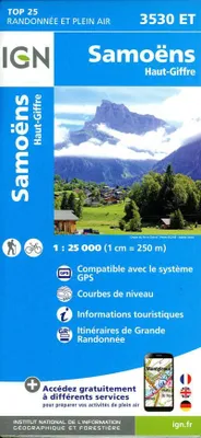 Produktbild von Samoëns - Haut Giffre 1:25 000