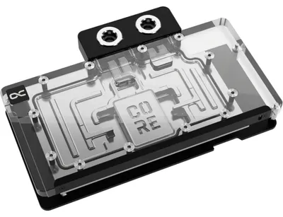 Immagine prodotto di Alphacool Core RX 9070 XT Swift+ Quicksilver trasparente/cromato inkl