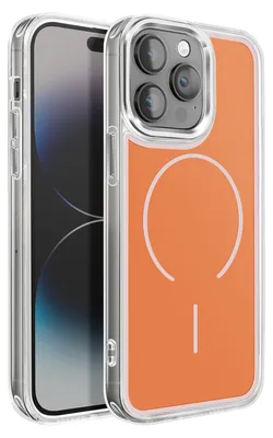 Produktbild von Avizar, MagSafe Hülle für iPhone 14 Pro Max Dual-Layer Ultra Robust, Orange