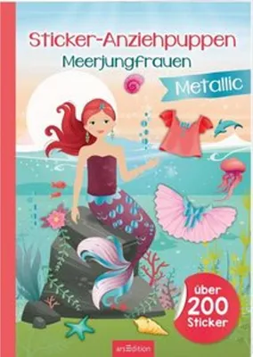 Immagine prodotto di Bambole da vestire sirena metallica