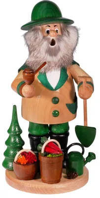 Produktbild von Gärtner (24cm) Räuchermann von Drechselwerkstatt Uhlig