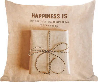 Produktbild von MuchoWow® Zierkissen Sofakissen Wohnzimmer Dekokissen 45x45 cm Weihnachten - Geschenk - Zitat - Schlafpolster - Polster für das Sofa