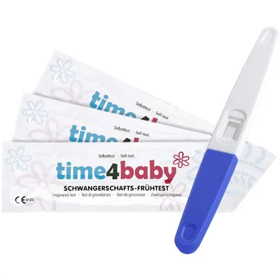 Produktbild von time4baby Frühschwangerschaftstest 10 miu/ml - 10 Stück