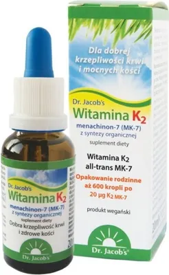 Produktbild von Dr. Jacob's Vitamin K2 MK-7 20ml