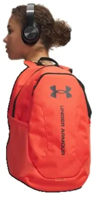 Productafbeelding van Under Armour Hustle Lite rugzak, 26,5 liter, oranje. Kleur: oranje. Maat: one size