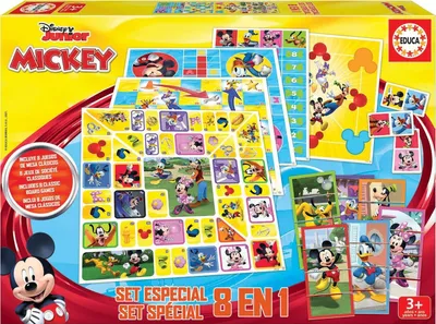 Obrázok produktu pre Herná súprava EDUCA Mickey a priatelia 8v1
