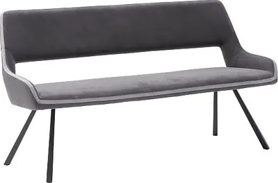 Produktbild von Sitzbank Essbank BAYONNE Bank 175 CM Vintagelook dunkelgrau