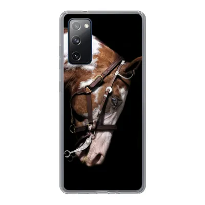 Produktbild von MuchoWow® Handyhülle Schutzhülle Hülle für Samsung Galaxy S20 FE Pferd - Halfter - Flecken Silikon Softcase Handy Hülle - Abdeckung
