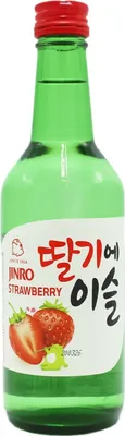Produktbild von Jinro Soju ERDBEER Geschmack 360ml Alk.13%vol.