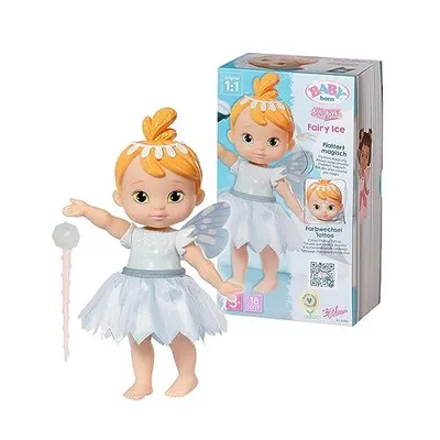 Produktbild von BABY born Storybook Fairy Ice 18cm mit Zauberstab, Bühne, Kulisse und Buch