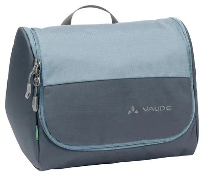 Produktbild von VAUDE WegaWash, Kulturbeutel, Blau, Grau, Polyester, Polyurethan (PU), Einfarbig, Reißverschluss, 7 l