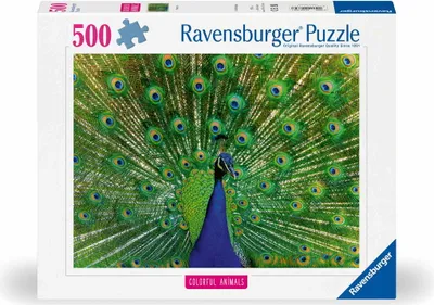 Obrázek produktu pro Ravensburger 12001332, 500 kusů, Zvířata, 12 rok/roky