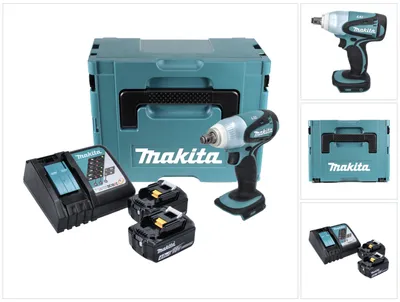 Produktbild von Makita Akku-Schlagschrauber DTW 251 RMJ 18V 2x 4,0Ah Akku DTW251RMJ