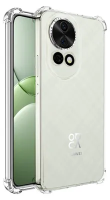 Obrázok produktu pre Techsuit Shockproof Clear Silicone puzdro pre Huawei nova 13 – priehľadné