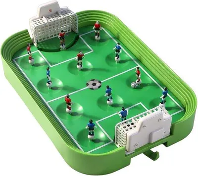 Produktbild von Fussball-Tischspiel | interaktive Spiele, Spielzeug und Spielzubehör | Tischfussballspiel für Kinder von 3 bis 12 Jahren im Innenhof zu Hause Geschenk zum Geburtstag Weihnachten