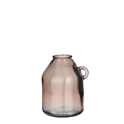 Obrázok produktu pre Váza Mica Decorations Sitia – 21x21x25 cm – Sklo – Béžová