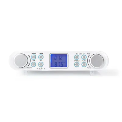 Produktbild von Nedis RDFM4000WT, Küche, Digital, FM, 87,5 - 108 MHz, 1,5 W, LCD