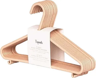 Image de 15x cintres enfant cintres bébé cintres EKO Pink 3 Sprouts