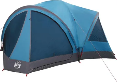 Obrázok produktu pre vidaXL Rodinný stan so strechou modrá a sivá 460 x 430 x 214 cm