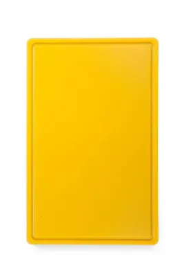 Produktbild von HENDI Schneidbrett GN 1/1       gelb HDPE 500 für Geflügel