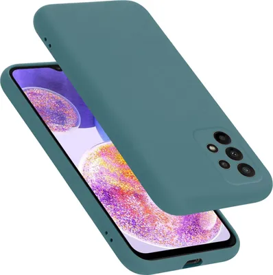 Produktbild von Cadorabo Schutzhülle für Samsung Galaxy A23 4G Hülle in Grün Handyhülle Case Cover TPU Etui