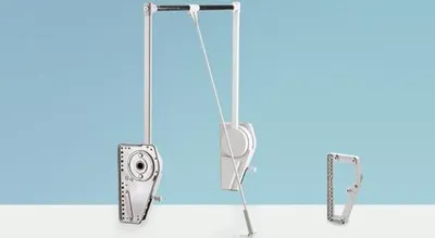 Produktbild von Kleiderlift,9079882,750-1150mm,aluoptik