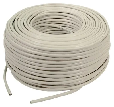 Produktbild von Logilink Patchkabel RJ45 F/UTP Cat5e 100.00m weiss