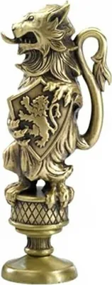 Produktbild von wachsstempel Harry Potter - Hufflepuff 10 cm Bronze