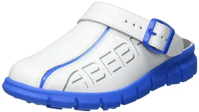 Image de Sabot blanc/bleu avec impression - 36