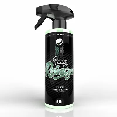 Produktbild von Nuke Guys Auto Innenraumreiniger 500ml | effizienter Innenreiniger für alle Oberflächen im KFZ | gründliche Reinigung von Polster Teppich Textil Kunststoff Leder Cockpit | Innenreinigung